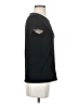 Universal Thread 100% Cotton Solid Black Short Sleeve T-Shirt Size XS - photo 4