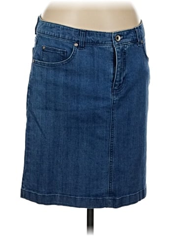 IZOD Denim Skirt (view 1)