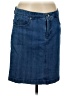 IZOD Blue Denim Skirt Size 8 - photo 1