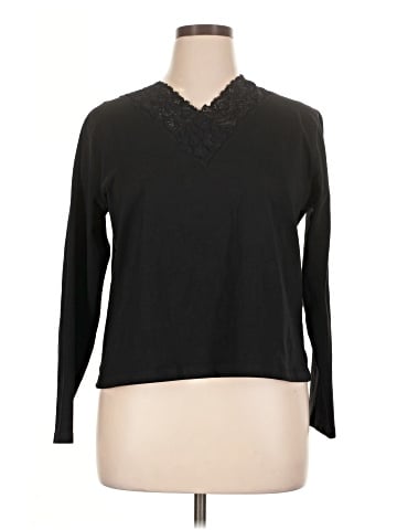 British Khaki Long Sleeve Top (view 1)