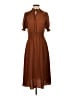 Moodie 100% Polyester Brown Casual Dress Size S - photo 1