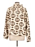 Joe Benbasset 100% Polyester Animal Print Tan Pullover Hoodie Size L - photo 1