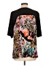 Simonton Says 100% Polyester Black Short Sleeve Top Size L - photo 2