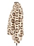 Joe Benbasset 100% Polyester Animal Print Tan Pullover Hoodie Size L - photo 5