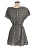 Kimchi Blue 100% Rayon Hearts Gray Romper Size M - photo 2