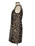 J.Crew 100% Polyester Animal Print Brown Cocktail Dress Size 0 - photo 5