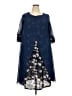 Zanzea Collection 100% Polyester Blue Casual Dress Size XXL - photo 1