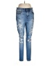Torrid Hearts Blue Jeans Size 12 - photo 1