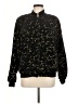 Oleg Cassini Stars Black Track Jacket Size M (estimated) - photo 1