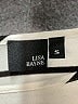 Lisa Bayne Stripes White Short Sleeve Top Size S - photo 7