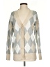 Evereve Argyle Silver Cardigan Size XS - photo 1