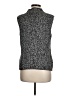 Talbots 100% Cotton Silver Sweater Vest Size M - photo 2