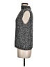 Talbots 100% Cotton Silver Sweater Vest Size M - photo 5