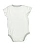 Quiltex Ivory Short Sleeve Onesie Size 6-9 mo - photo 2