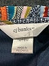 Cj Banks 100% Polyester Stripes Gray 3/4 Sleeve Blouse Size 16 - 18 - photo 7