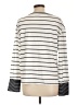Shein Ivory Long Sleeve Henley Size L - photo 2