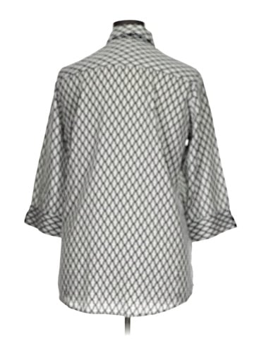 Foxcroft 3/4 Sleeve Button-Down Shirt (view 2)