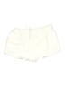 Sheilay Solid Ivory Shorts Size 3XL - photo 1