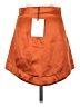 Dèluc Solid Orange Casual Skirt Size S - photo 2