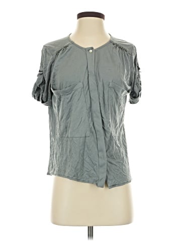 MANGOPOP Collection Short Sleeve Blouse (view 1)