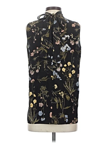 Lafayette 148 New York Sleeveless Silk Top (view 2)