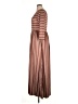 Unbranded Stripes Brown Casual Dress Size XL - photo 5