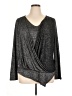 White House Black Market Solid Gray Pullover Sweater Size XL - photo 1