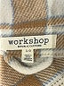 Workshop Republic Clothing 100% Polyester Plaid Tan Coat Size L - photo 6