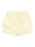 Calvin Klein 100% Polyester Solid Yellow Shorts Size 31 waist - photo 1