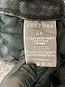 Just USA Stars Black Denim Shorts Size 26 waist - photo 4