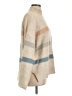 Ariella Stripes Tan Turtleneck Sweater Size L - photo 4