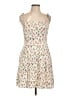 Old Navy Floral Ivory Cocktail Dress Size L - photo 1