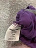 Lands' End 100% Rayon Purple 3/4 Sleeve Button-Down Shirt Size XS - photo 8