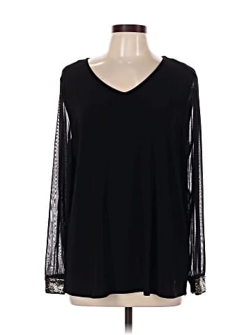 Anne Klein Long Sleeve Top (view 1)