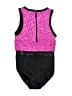Weissman Polka Dots Pink Black Bodysuit One size - photo 2