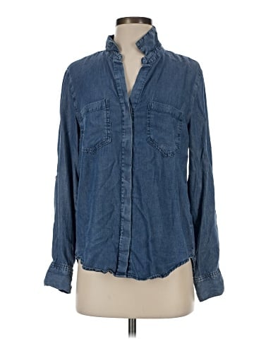 Velvet Heart Long Sleeve Button-Down Shirt (view 1)