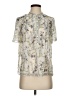 Max Studio 100% Polyester Ivory Short Sleeve Blouse Size XS - photo 1