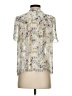Max Studio 100% Polyester Ivory Short Sleeve Blouse Size XS - photo 2