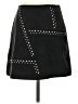 Express Black Faux Leather Skirt Size 2 - photo 1