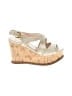 Prada Ivory Leather Cork Wedges Size EU 36 - photo 1