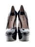 Miu Miu Black Patent Leather Platform Heels Size EU 40 - photo 2