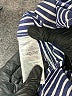 Gap 100% Cotton Stripes Blue Long Sleeve Button-Down Shirt Size XS - photo 8