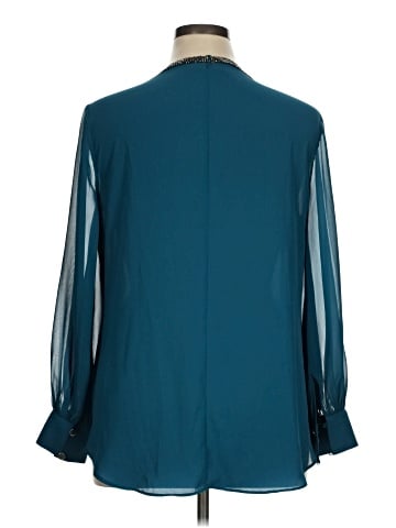 Jennifer Lopez Long Sleeve Blouse (view 2)