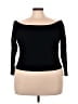 Soncy Black 3/4 Sleeve Top Size 3X (3) - photo 1