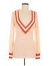 Superdown Color Block Orange Pullover Sweater Size M - photo 1