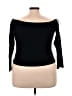 Soncy Black 3/4 Sleeve Top Size 3X (3) - photo 2