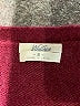 Wallace Burgundy Cardigan Size S - photo 7