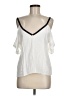 Assorted Brands 100% Viscose Ivory Sleeveless Blouse Size M - photo 1