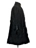 Diane von Furstenberg Black Wool Coat Size 4 - photo 4