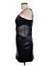 Trixxi Solid Black Cocktail Dress Size L - photo 5